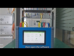 اختبار المسافة من مجموعة اختبار رله الحماية KFA310