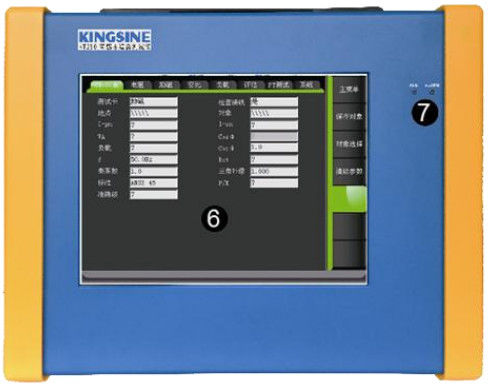 KT210 TFT شاشة LCD محمولة أوتوماتيكية CT محلل PT